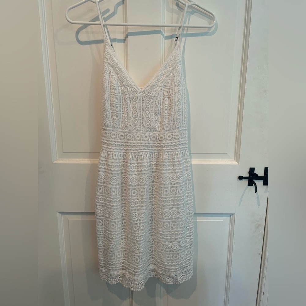 White lace Abercrombie & Fitch sundress